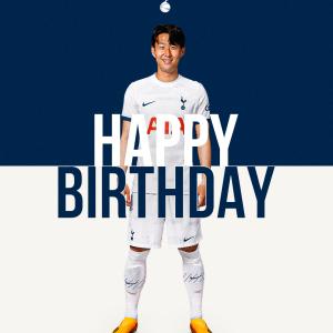 토트넘 공계 흥민이 생일 축하